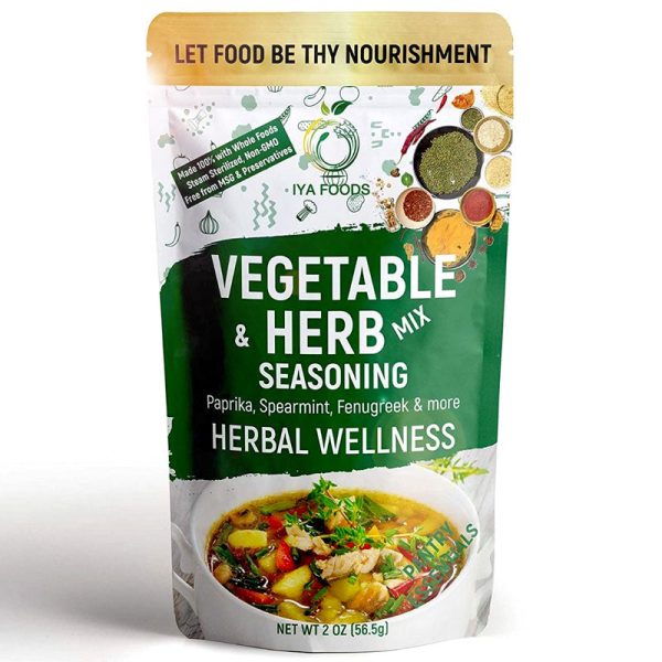 Iya Foods Vegetable And Herb Seasoning Mix - 2 oz. Online now