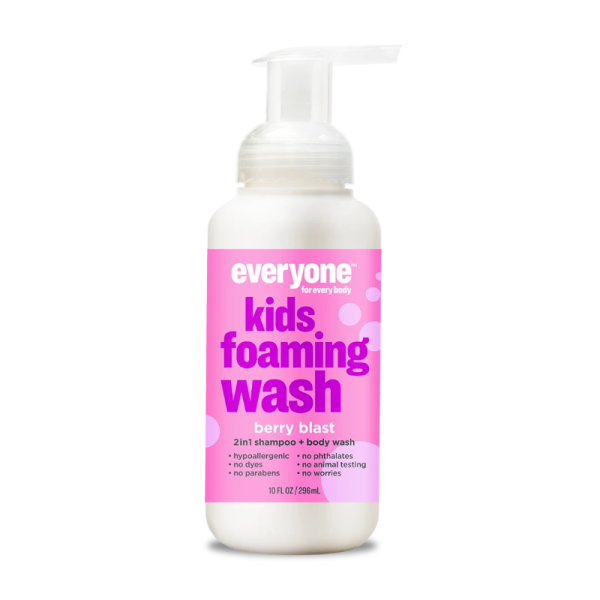 Everyone For Every Body Kids Berry Blast Foaming Wash 2in1 Shampoo & Body Wash -  10 fl oz. Fashion