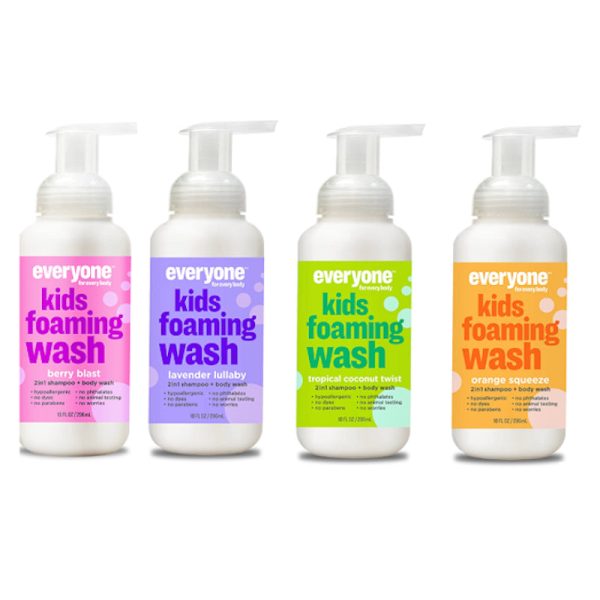 Everyone For Everybody Kids Foaming Wash 2in1 Shampoo & Body Wash - 4 ct. For Sale