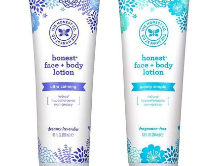 The Honest Company Face & Body Lotion Bundle - 2ct. on Sale