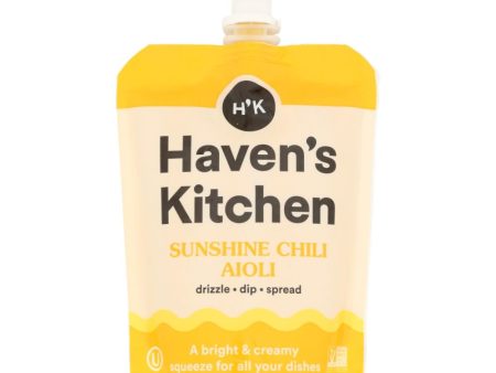 Haven s Kitchen Sunshine Chili Aioli - 7 oz Online now