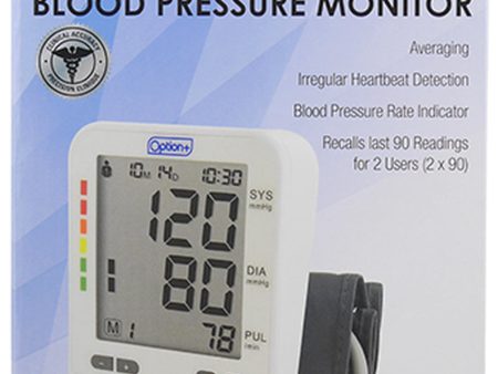 Option+: Easy Viewing Blood Pressure Monitor Discount