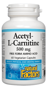 Natural Factors: Acetyl-L-Carnetine Supply