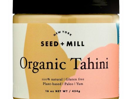 Seed + Mill Organic Tahini - 16 oz. Online Sale