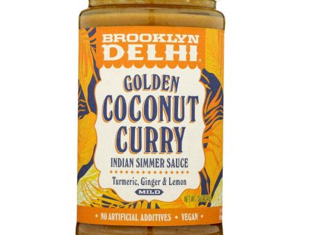 Brooklyn Delhi Golden Coconut Curry Indian Simmer Sauce - 12 oz Discount