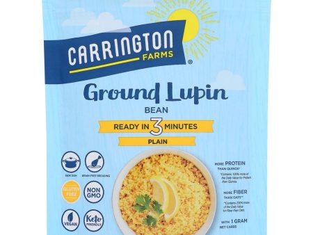 Carrington Farms Ground Lupin Bean Plain - 7 oz Supply