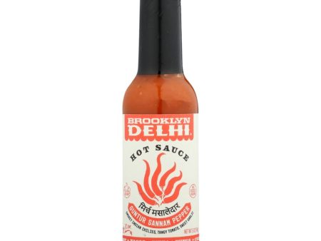 Brooklyn Delhi Guntur Sannam Hot Sauce - 5 oz Hot on Sale