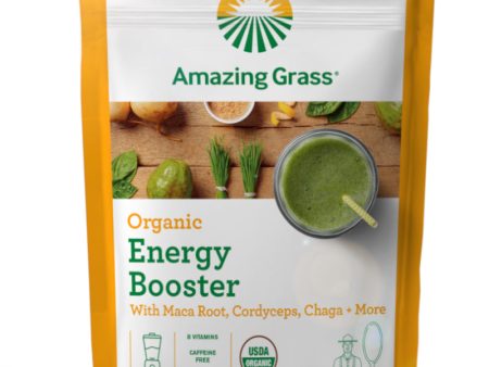 Amazing Grass Organic Energy Booster Powder - 5.29 oz Fashion