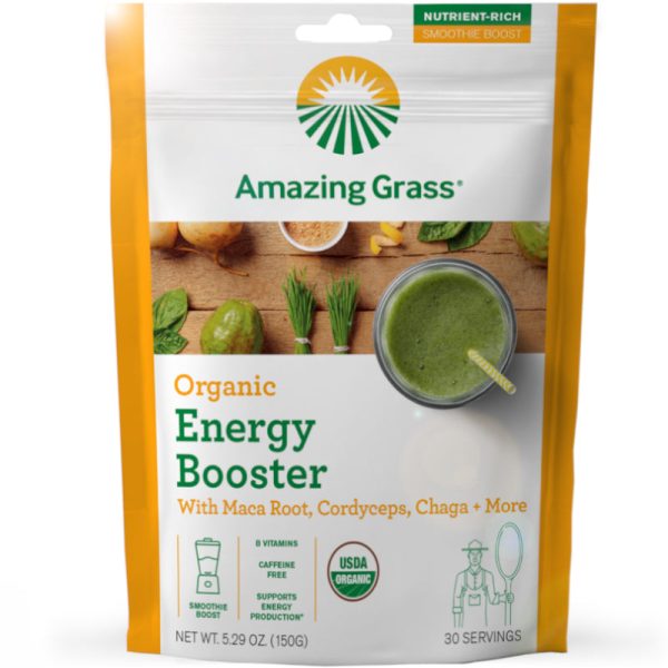 Amazing Grass Organic Energy Booster Powder - 5.29 oz Fashion