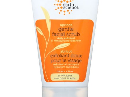 Earth Science Gentle Facial Scrub Apricot - 4 oz Cheap