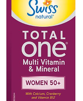 Swiss Natural: Total One® Women 50+ Multi Vitamin & Mineral Hot on Sale