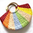 Collection18 Colorful Straw Handbag For Discount