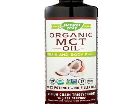 Nature s Way Organic MCT Oil - 16 fl oz Online Hot Sale