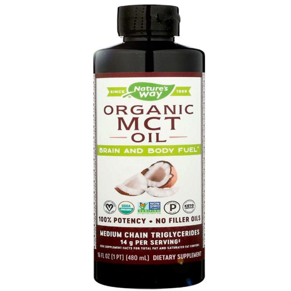 Nature s Way Organic MCT Oil - 16 fl oz Online Hot Sale