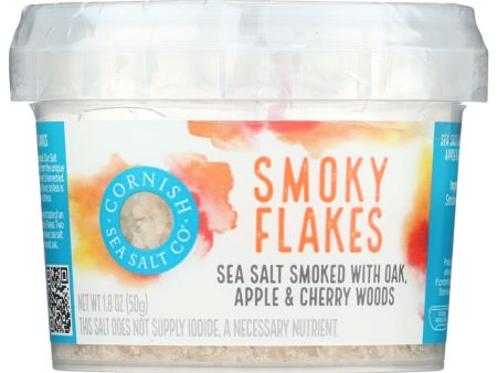 Cornish Sea Salt Co Smoked Flakes Sea Salt - 1.8 oz Hot on Sale