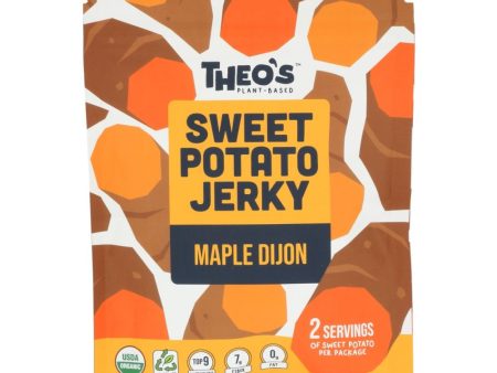 Theo s Plant Based Sweet Potato Jerky Maple Dijon - 2 oz Hot on Sale