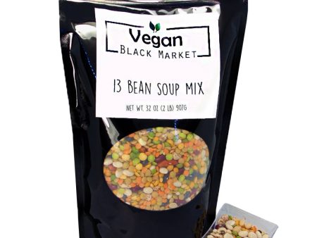 Premium 13 Bean Soup Mix 32 oz. by Vegan Black Market For Cheap