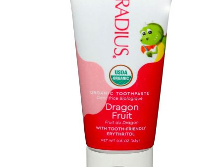 Radius Organic Toothpaste Dragon Fruit - 0.8 oz. Cheap