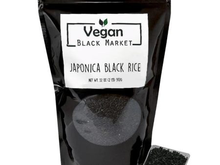 Premium Japonica Black Rice 32 oz. by Vegan Black Market Discount