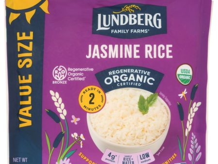 Lundberg Regenerative Organic Jasmine Rice - 17.3 oz For Discount