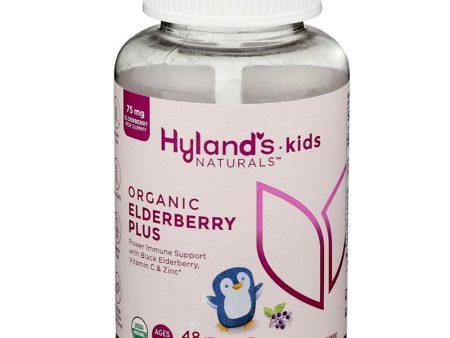 Hylands Kids Naturals Organic Elderberry Plus - 48 ct. Online