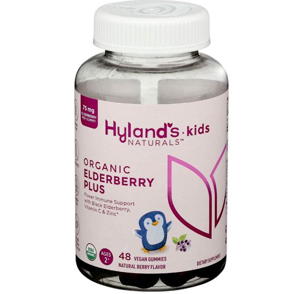 Hylands Kids Naturals Organic Elderberry Plus - 48 ct. Online