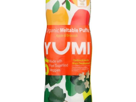 Yumi Organic Meltable Puff Apple Broccoli -1.5 oz Online Sale