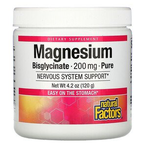 Natural Factors: Magnesium Bisglycinate, Pure on Sale