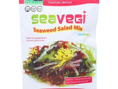 Sea Snax Seaweed SeaVegi Salad Mix - 0.9 oz Online now