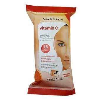 Relaxus: Vitamin C Cleansing Wipes Discount