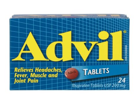 Advil: Regular Strength 200mg Tablets Hot on Sale