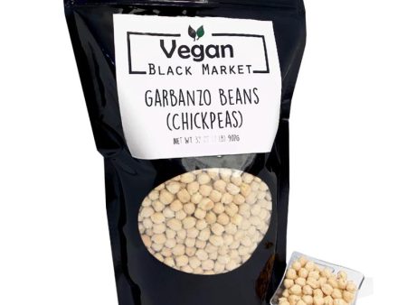 Premium Garbanzo Beans (Chickpeas) 32 oz. by Vegan Black Market Online