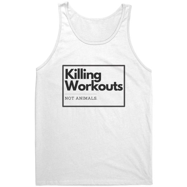 Killing Workouts Not Animals Unisex Tank Sale