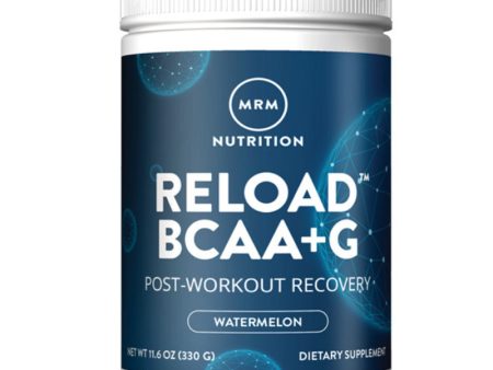 MRM Nutrition Reload BCAA + G Post Workout Recovery Watermelon 11.6 oz For Sale