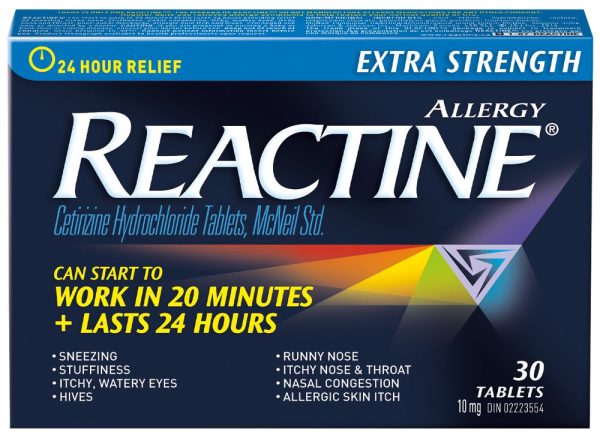 Reactine®: Allergy Tablets 5mg Online Sale