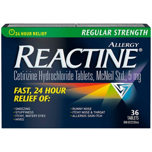 Reactine®: Allergy Tablets 5mg Online Sale