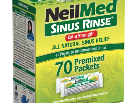 NeilMed: Sinus Rinse Extra Strength Packets 70 Count For Cheap