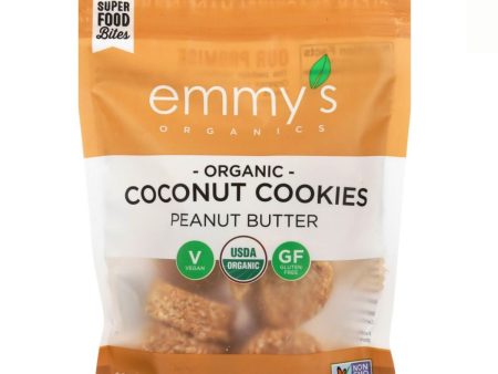 Emmy s Organic Coconut Cookies Peanut Butter - 6 oz. on Sale