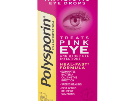 Polysporin: Pink Eye Antibiotic Drops For Sale