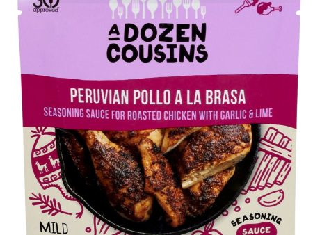 A Dozen Cousins Peruvian Pollo A La Brasa Seasoning Sauce - 3 oz Fashion