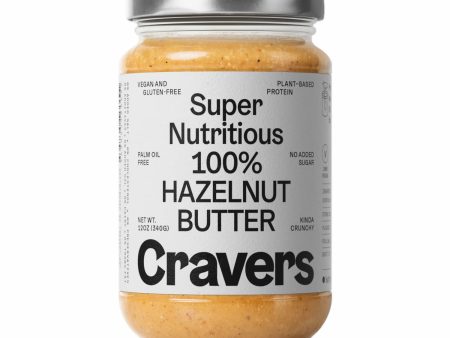 Cravers 1 Ingredient 100% Hazelnut Butter  - 12 oz For Sale