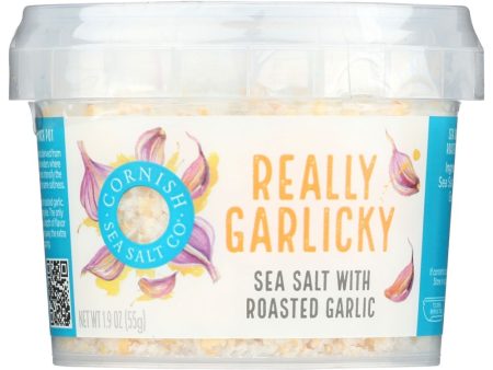 Cornish Sea Salt Co Really Garlicky Sea Salt - 1.9 oz Online