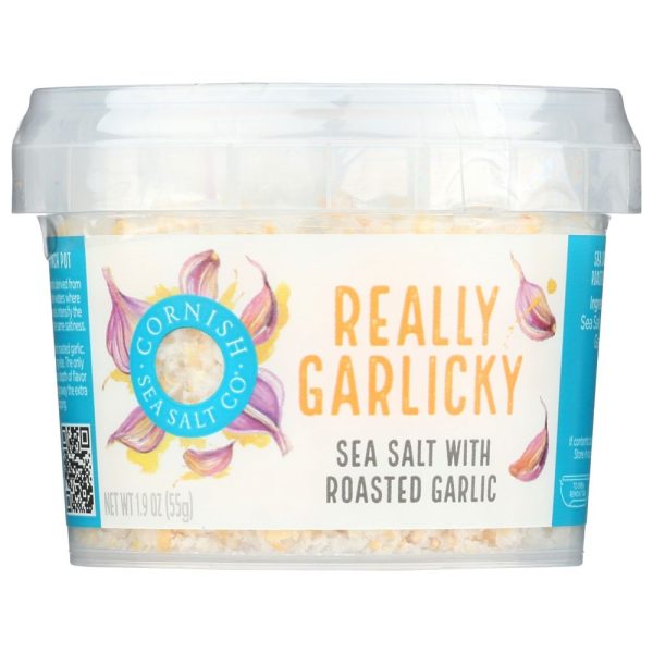 Cornish Sea Salt Co Really Garlicky Sea Salt - 1.9 oz Online