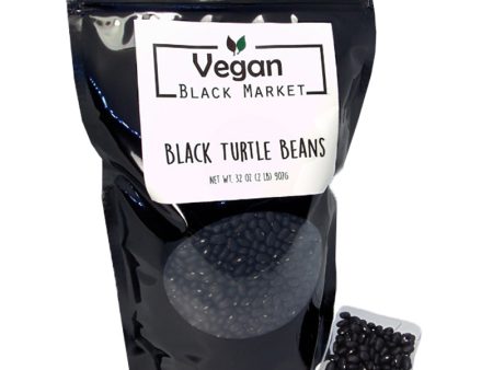 Premium Black Turtle Beans 32 oz. by Vegan Black Market Cheap