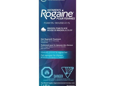 Rogaine: Women’s Hair Loss & Thinning Treatment, 5% Minoxidil Foam on Sale