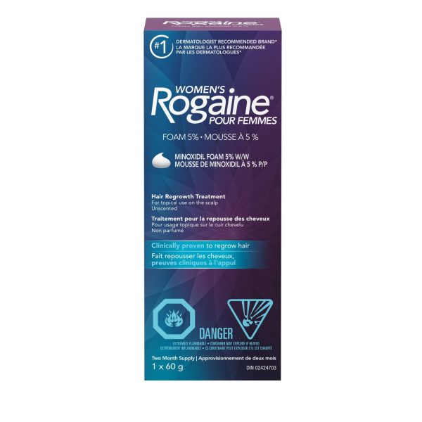 Rogaine: Women’s Hair Loss & Thinning Treatment, 5% Minoxidil Foam on Sale