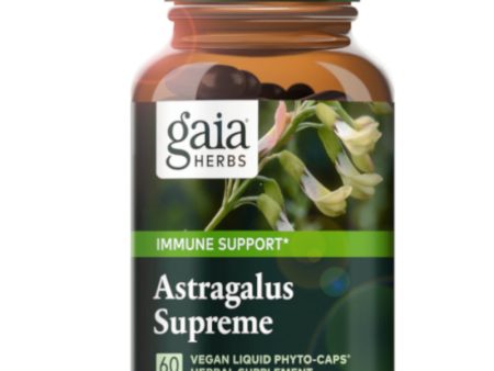 Gaia Herbs Astragalus Supreme - 60 Vegan Capsules Online Hot Sale