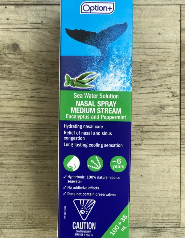 Option+: Sea Water Solution Nasal Spray For Cheap