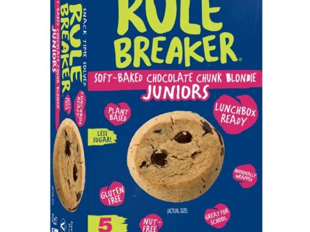 Rule Breaker Soft-Baked Chocolate Chunk Blondie Juniors - 5 ct 0.9oz. Online Hot Sale