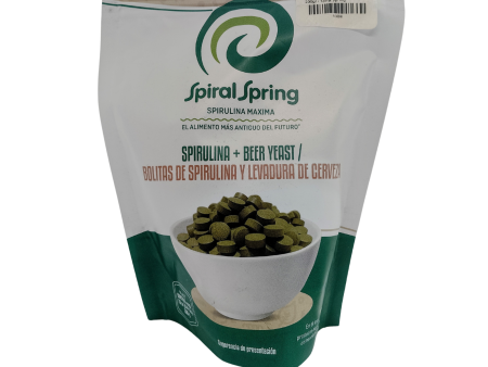 Spirulina + Levadura de cerveza 200gr - Spiral Spring Online now